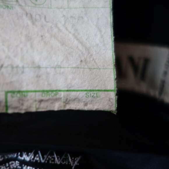 Vintage Mani by Giorgio Armani Double-Breasted Virgin Wool Blazer, Size 40 - Picture 11 of 12